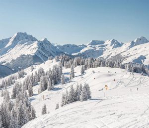 Skigebiet in Saalbach Hinterglemm im Salzburgerland, Fotorecht: saalbach.com | Christian Woeckinger